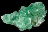 Green Fluorite Crystal Cluster - South Africa #111576-1